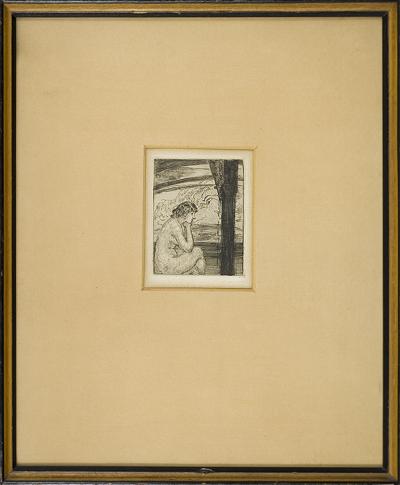 MEDYTACJA (MAGDALENA), OK. 1910