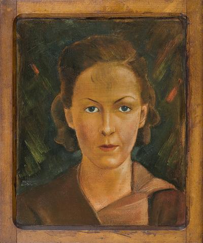 PORTRET MŁODEJ KOBIETY, 1932