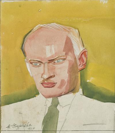 PORTRET MężCZYZNY, 1927