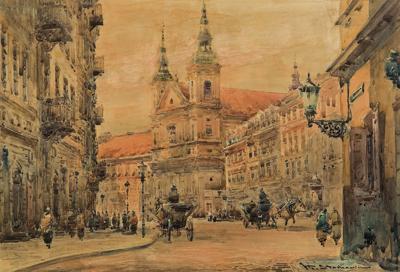 WARSZAWA. ULICE FRETA I NOWOMIEJSKA, 1936-1939
