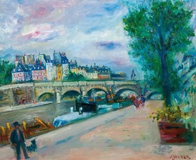 PARYŻ. PONT NEUF I BULWAR NAD SEKWANĄ