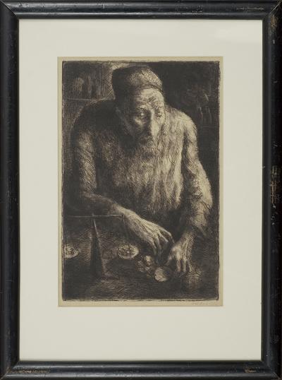 ŻYD LICZąCY PIENIąDZE, 1930
