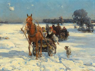 SANNA W SŁONECZNY DZIEŃ, OK. 1890