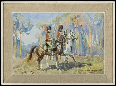 STRZELCY KONNI GWARDII NAPOLEONA I, 1900