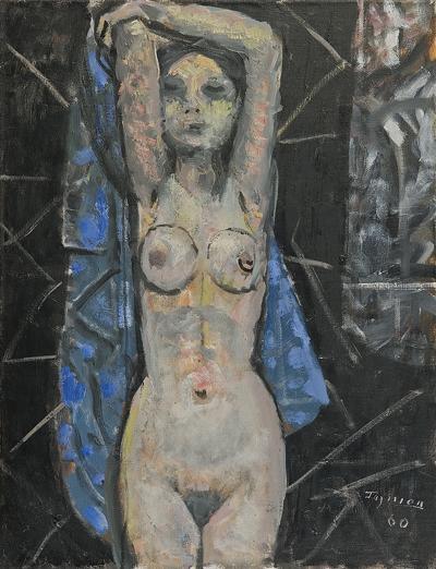 AKT MŁODEJ DZIEWCZYNY, 1960