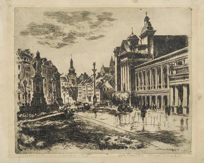 KRAKOWSKIE PRZEDMIEŚCIE, 1955