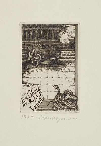 EX LIBRIS DR R. J. A. F. VROOM, 1969