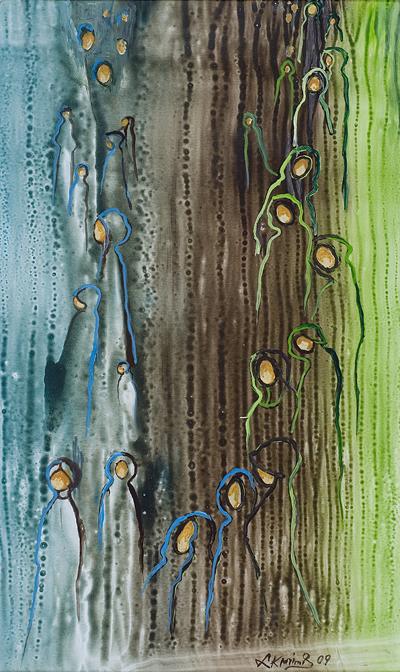 EXODUS, Z CYKLU KOBIETY, 2009