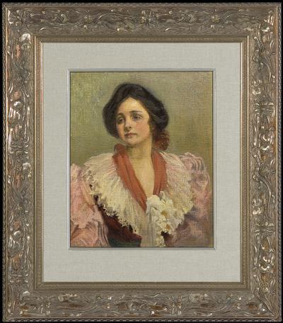 PORTRET W. JANAKOWSKIEJ, SIOSTRY ŻONY ARTYSTY,