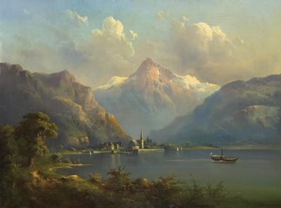 W ALPACH NAD JEZIOREM 4 KANTONÓW, 1889