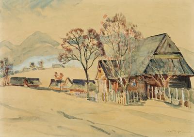 CHATY NA PODHALU, OK. 1930