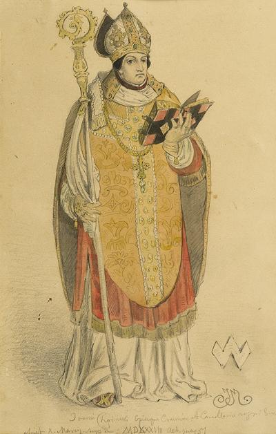 PORTRET BISKUPA JANA CHOJEŃSKIEGO, OK. 1860