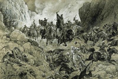 EPIZOD Z WALK ROSYJSKO-TURECKICH, 1915
