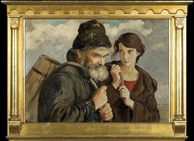 WĘDROWCY. STARZEC I DZIEWCZYNA, 1922