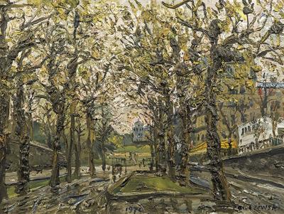 PARYŻ. PARC MONTSOURIS, 1970