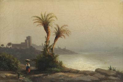 PEJZAŻ WŁOSKI, 1866