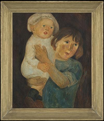 PIASTUNKA Z DZIECKIEM, 1921-1922