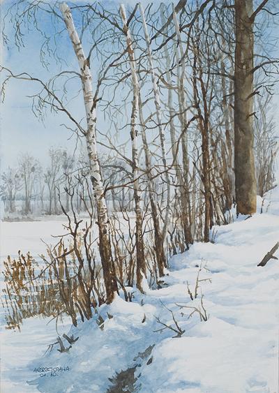 PEJZAż ZIMOWY, 2010