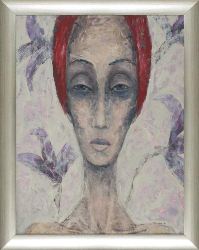PORTRET KOBIECY Z CYKLU TWARZE, 2008