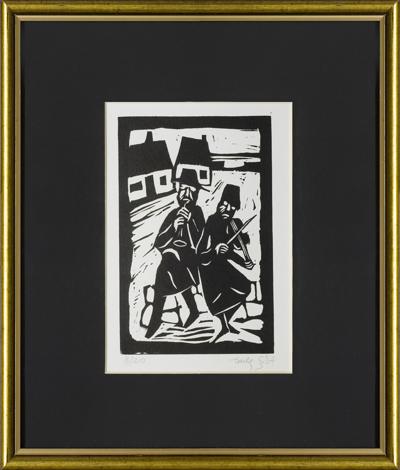 DWAJ GRAJKOWIE, Z CYKLU JUDAICA, 1964