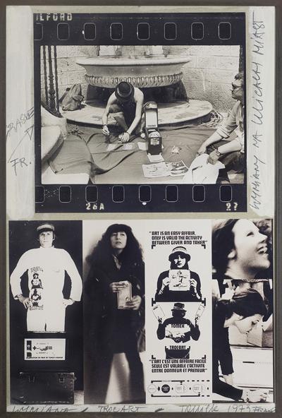 Z CYKLU WYMIANY NA ULICACH MIAST, 1973