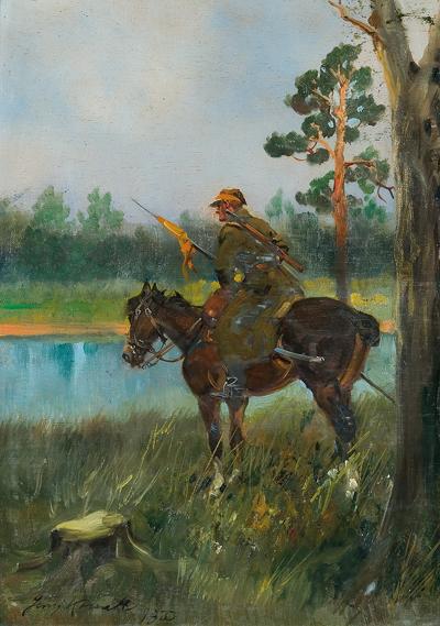 UŁAN NA WIDECIE, 1933