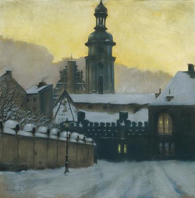 ZIMOWY WIECZÓR WE LWOWIE, 1912