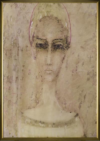 PORTRET KOBIETY, Z CYKLU TWARZE, 2007