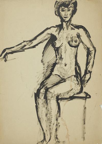 AKT SIEDZąCY, 1961