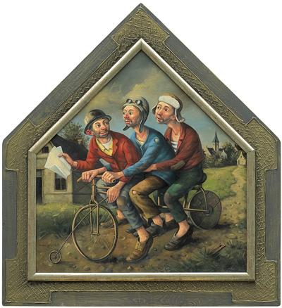 TRZECH MĘŻCZYZN NA ROWERZE, 2007