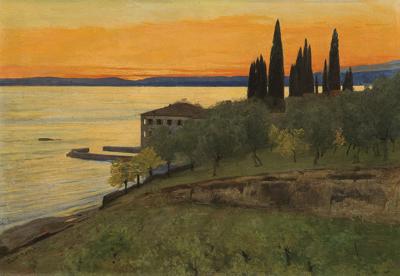 SAN VIGILIO NAD LAGO DI GARDA, LISTOPAD 1903