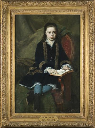 PORTRET MADEMOISELLE L.C., 1879