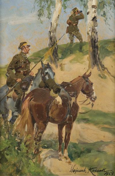 PATROL UŁANÓW, 1928
