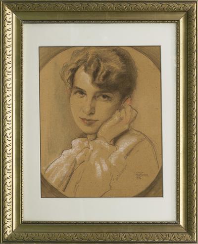 IRMA, PORTRET MŁODEJ KOBIETY, 1916