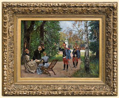 NA KWATERĘ. SPOTKANIE Z PRZYSZŁĄ ŻONĄ, 1889