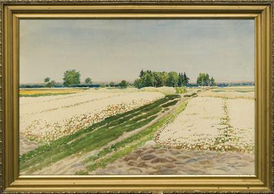 PEJZAŻ Z WOLI RAFAŁOWSKIEJ, 1923