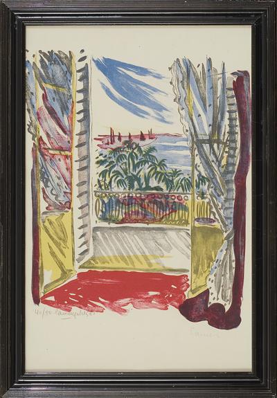 WIDOK Z OKNA - CANNES, 1960