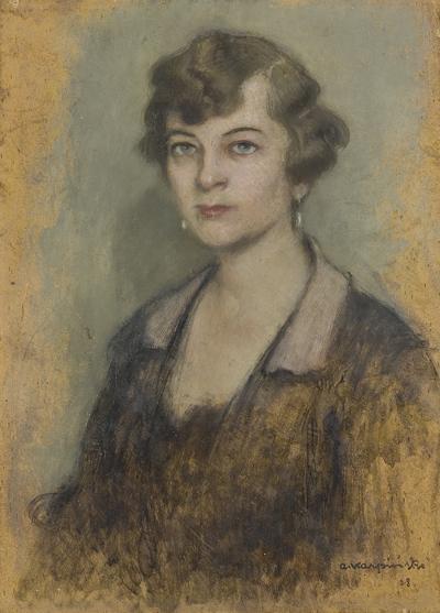 PORTRET DAMY, 1928