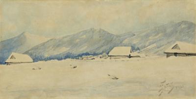 ZIMA NA PODHALU, 1924