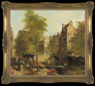TARG NA KWIATY W AMSTERDAMIE