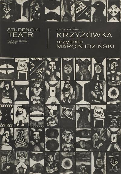 PLAKAT: KRZYżóWKA, 1967
