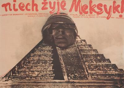 PLAKAT DO FILMU NIECH żYJE MEKSYK, 1980