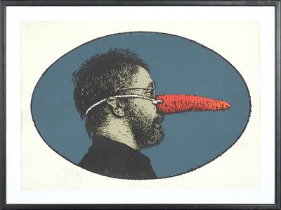 AUTOPORTRET Z MARCHEWKą, 1978