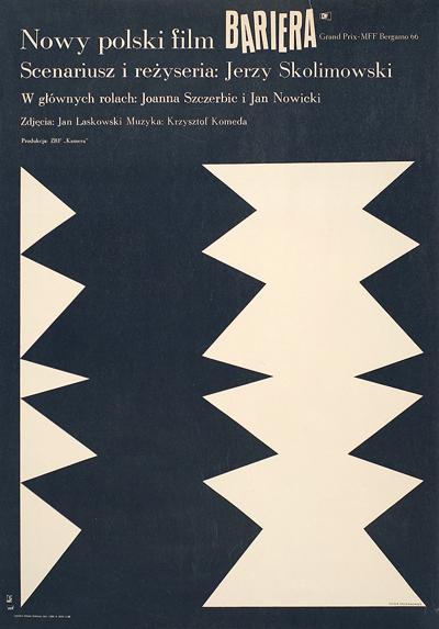 PLAKAT DO FILMU BARIERA, 1966