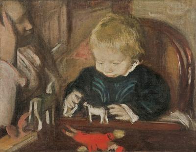 TADZIO Z ZABAWKAMI, 1902