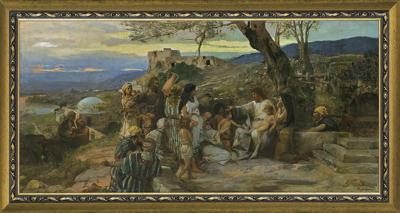 CHRYSTUS BŁOGOSŁAWIĄCY DZIECI, 1900