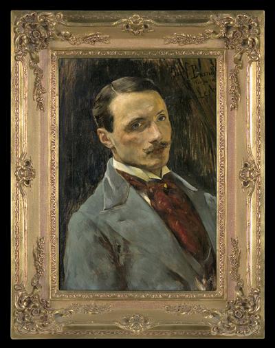 PORTRET MALARZA ZENONA ŁĘSKIEGO, OK. 1895