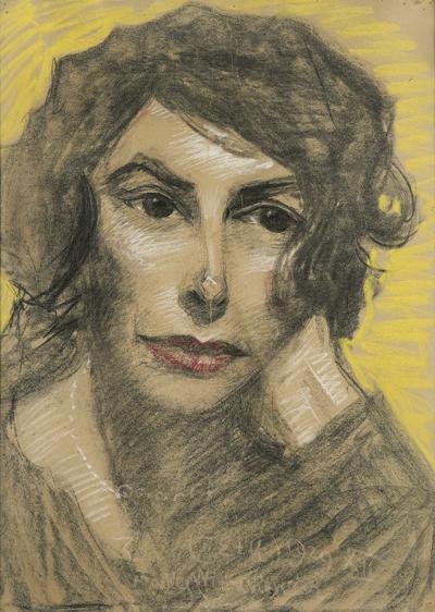 PORTRET ŻONY ARTYSTY - JADWIGI, XII 1929