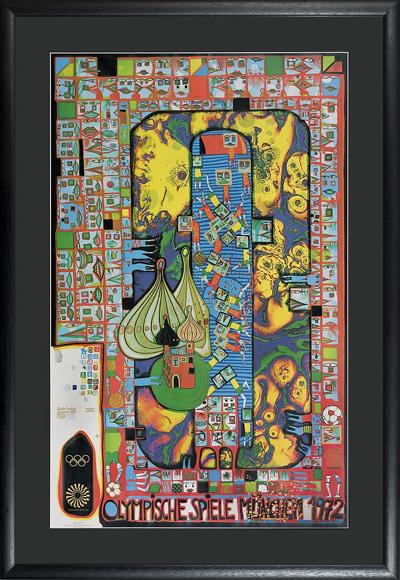 OLIMPIADA W MONACHIUM (PLAKAT), 1971-1972