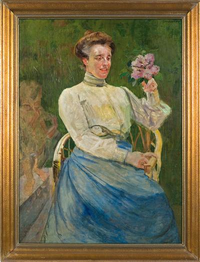 PORTRET ŻONY, OK. 1900